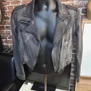 Women's Black Denim Jacket